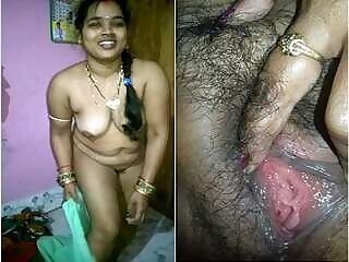 An excited Odia Bhabhi with an astonished expression on her face