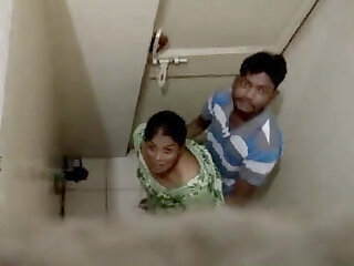 Couple Desi fucks in the bathroom.