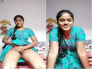 Pretty Indian Girl Desi Shows Her Pussy And Big Ass