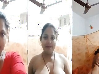Big ass Dehati wife nude striptease show